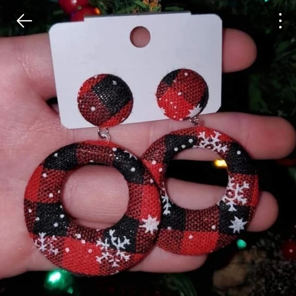 Buffalo Plaid Earrings